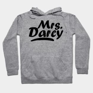 Mrs Darcy Pride and Prejudice Fan Hoodie